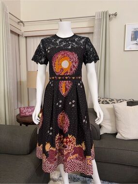 Hand-Drawn Batik Dress
